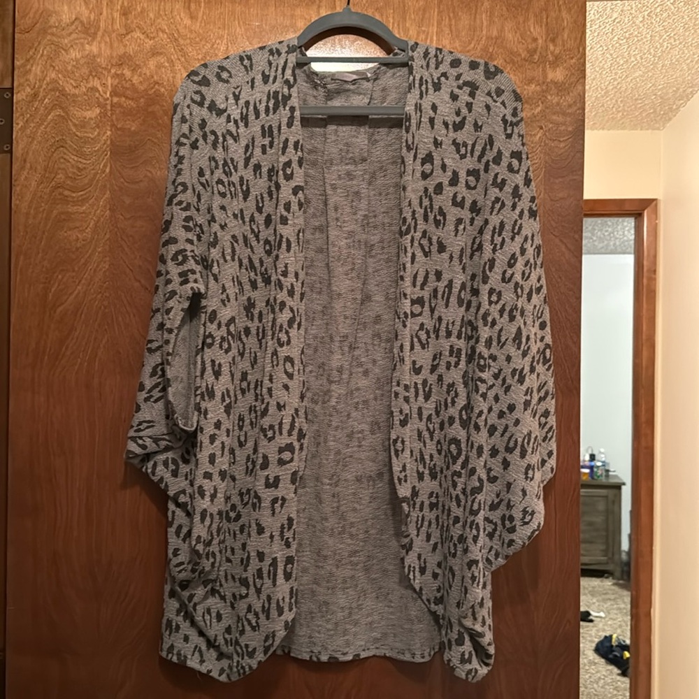 First love dolman cardigan tee